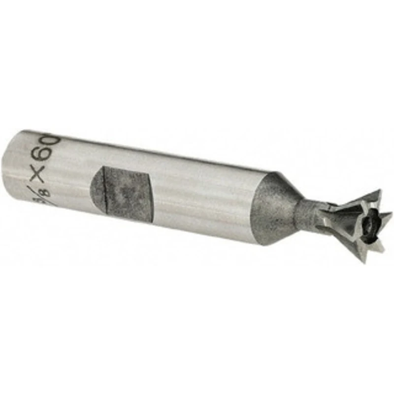 KEO 60 1-7/8 Cut Diam, 13/16 Cut Width, High Speed Steel Dovetail Cutter Uncoated, 7/8 Shank Diam, 3-1/4 OAL, 12 Teet...